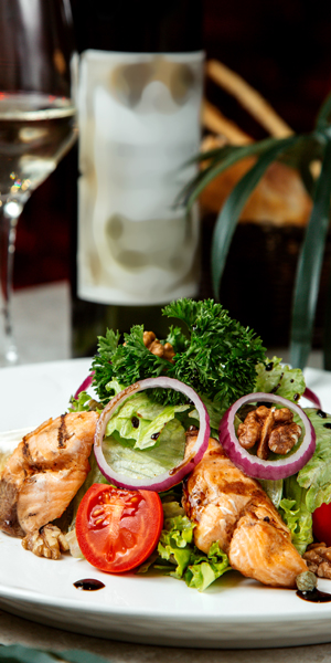 salmon dinner